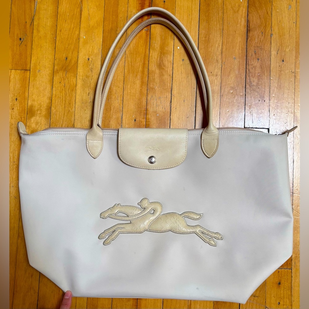 Longchamp special edition pliage tote.